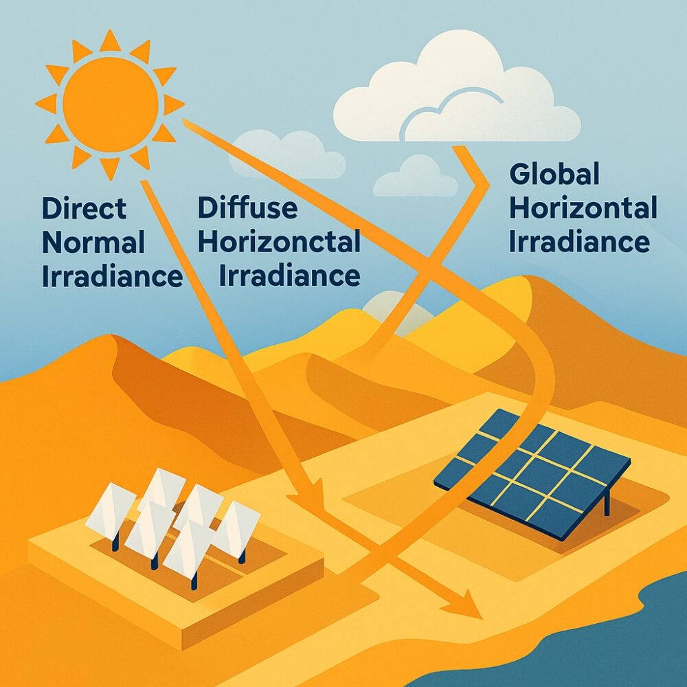 Understanding DNI DHI And GHI Suncom Energy